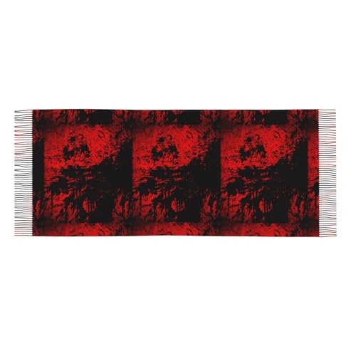 Bloody Background 1 Print Women's Scarf Pashmina Shawls and Wraps for Wedding Evening Party Long Warm Scarves4