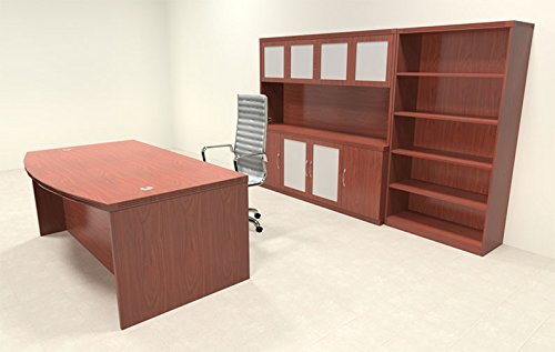 5pc Modern Contemporary Executive Office Desk Set RO-ABD-D17