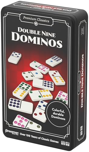 Goliath Double 9 Dominos Juego de Mesa Clásico Familiar miniatura 5