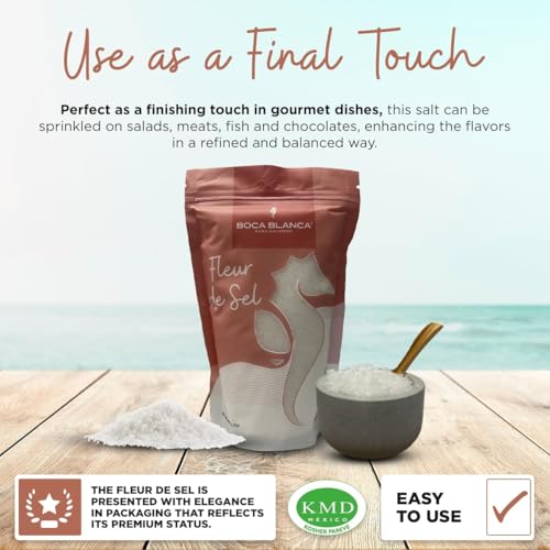 BOCA BLANCA - Premium Fleur de Sel 1LB bolsa miniatura 5