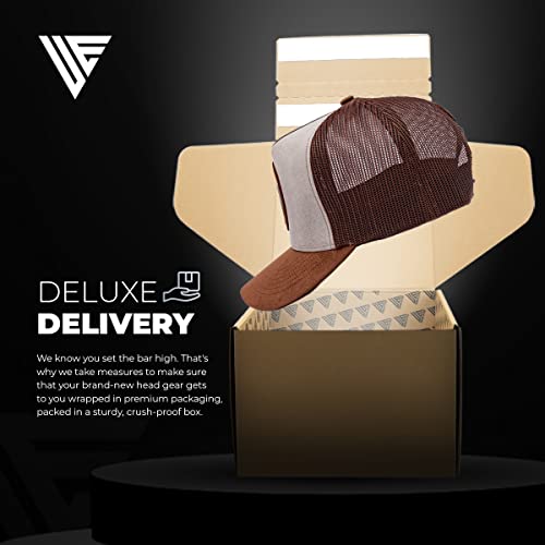 Image of Urban Effort Trucker Hat for Men - Mesh Back Baseball Cap, 5 Panel Snapback Hats for Men and Women