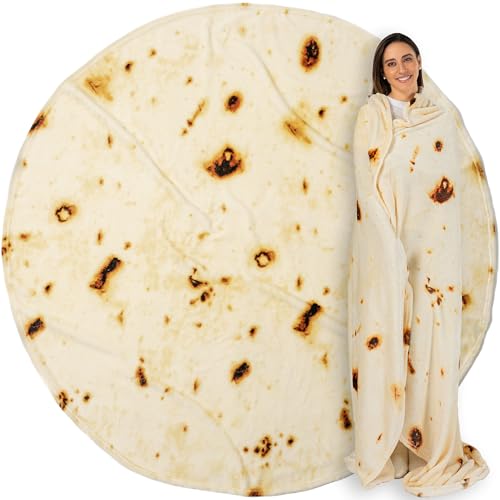 PAVILIA Burrito Tortilla Blanket