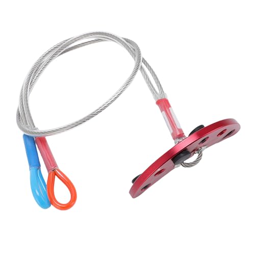 Punto di Ancoraggio del Condizionatore d'Aria, Leggero Ancoraggio per l'arrampicata (Rosso)