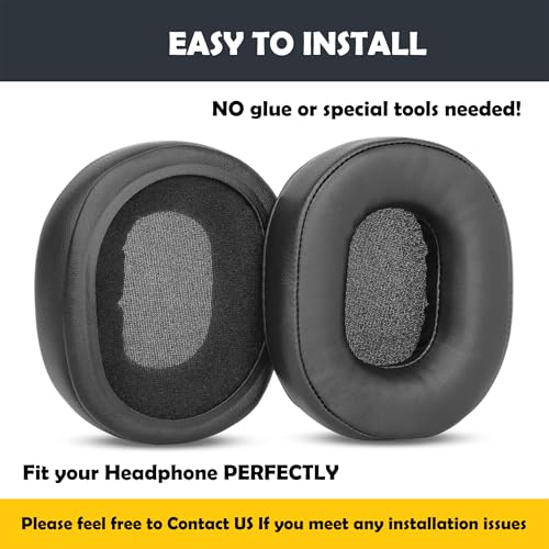 Image of Stealth 700 Xbox PS4 Earpads Cushion Replacement for Turtle Beach Stealth 600 /700 Xbox PS4 Headsets Ear Cushions with Protein Leather and Memory Foam