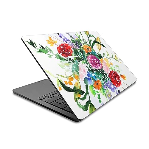 Autocollant MacBook Air A2681 2022 protection vinyle motif mandala jardin floral