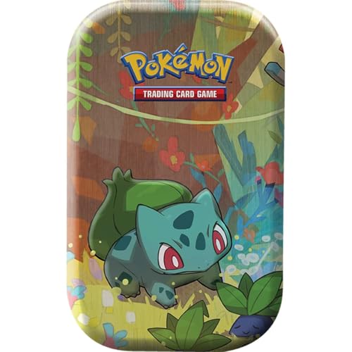 Pokemon TCG Kanto Friends, mini lata - Trainer's Haven (Bulbasaur)