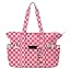Checkered Pink and Red