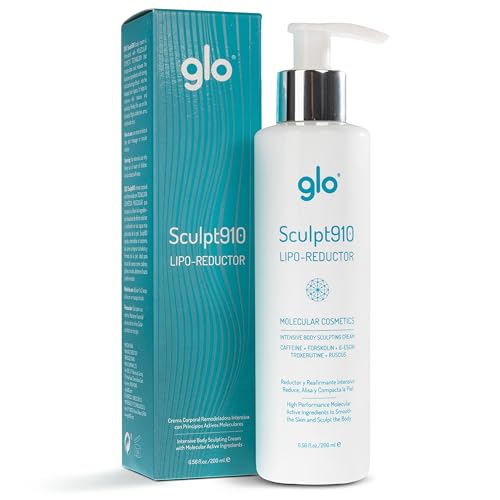 Crema anticelulítica reductora de piel de naranja Glo Sculpt910 reafirmante corporal