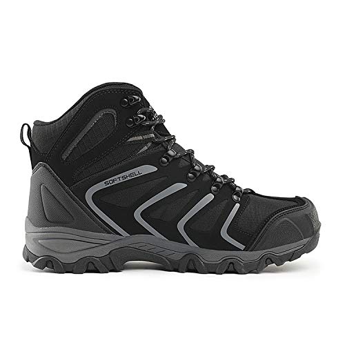 Nortiv 8 Mens Hiking Boots Waterproof Work Outdoor Trekking Backpacking Mountaineering Lightweight Shoes Size 7.5 M Us Black/Dark/Grey,160448_M Armadillo. #TOP3