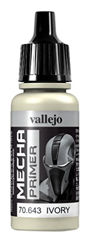 Vallejo Mecha Color - Colore Acrilico a Base d'Acqua per Aerografo, 17 ml, Avorio (Ivory Primer)