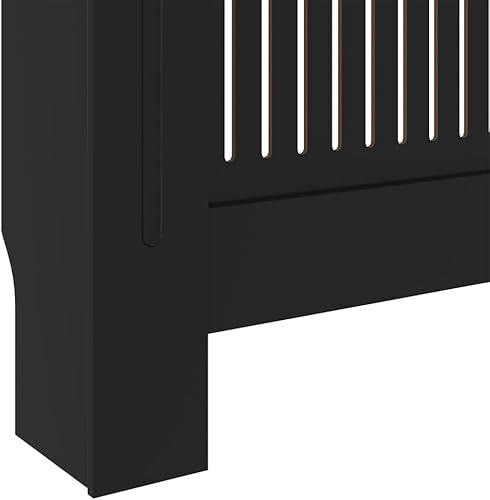 Miniatura 113 de 2 piezas de MDF para el hogar, calentador de sala de estar, soporte lateral para calefacción, cubierta de radiador, estante de gabinete de