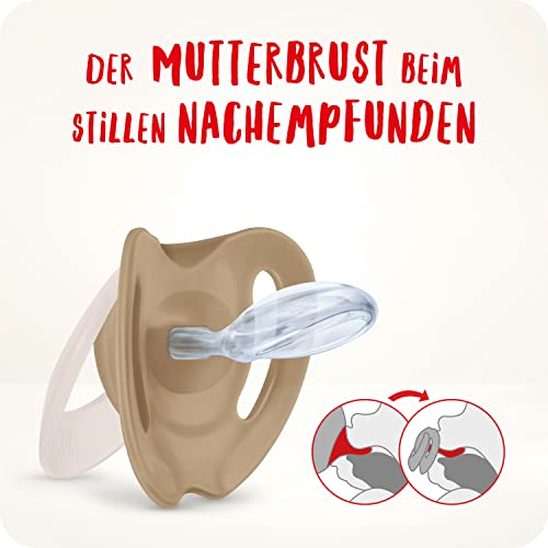 NUK Star Day & Night Babyschnuller | 18-36 Monate | Beruhigt 99% der Babys | Silikonschnuller… – Ansicht 6