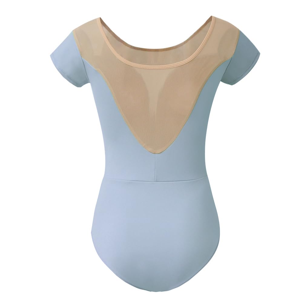 ROYAL SMEELA Body donna danza classica body ballerina danza classica adulto body danza manica corta donna body ballo donna body da balletto body di danza classica per le donne body di ginnastica
