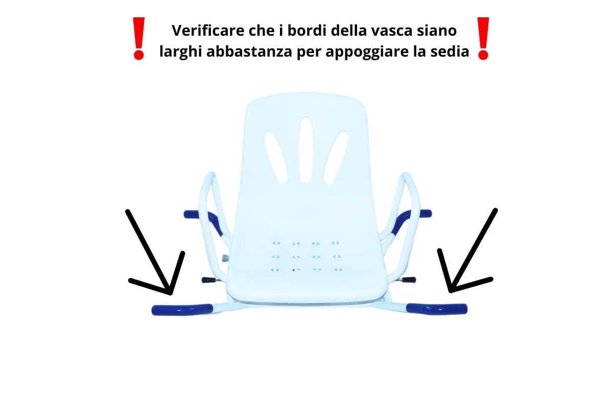 Sedia Girevole per vasca