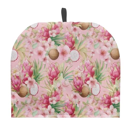 Image of Hawaiian Large Tea Cozy for Teapot Coconut Print Extra Thick Tea Pot Cover Home Kitchen Decoration Insulated Teapot Cozy Dust Kitchen Accessories for Home Daily