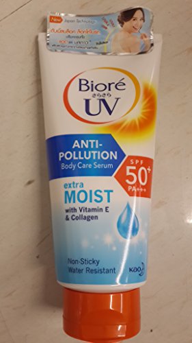 biore anti pollution body care serum