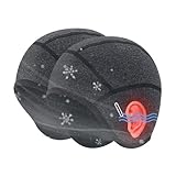 WAVATA Fahrradmütze Winter, Fahrradhelm-Mütze Winddicht, Glaslöchern, für Skifahren, Radfahren, Motorradfahren, Skifahren, Laufen-2 Stück