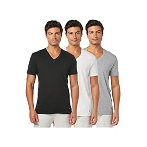 Nautica Men’s Cotton V-Neck 3...