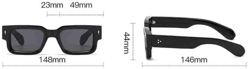 MUTYNE Large Frame Square Sunglasses Women's Fashion Sun Glasses Men's Outdoor Hip-hop Eyewear UV400