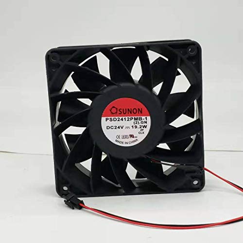 NZNYDNL PSD2412PMB-1 12038 24V 19.2W Large Airflow Inverter Cooling Fan