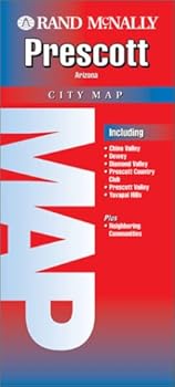 Paperback Rand McNally Prescott Arizona City Map Book