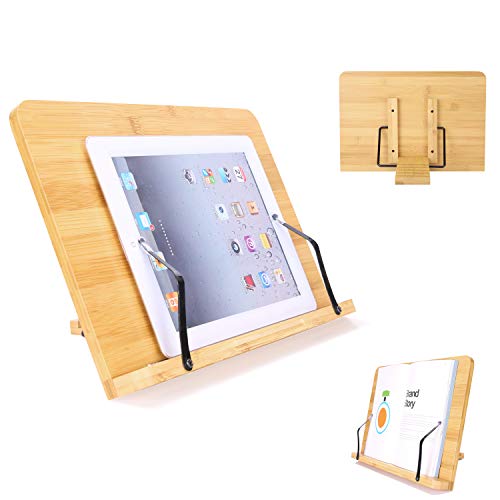 Desktop Book Stands Large Cookbook Holder Books Rest Reading Stands Tablet Holder Foldable