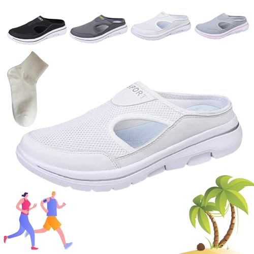 RJDJ Orthowalkway Mens Shoes, Orthowalkway Orthotic Sandals, Men's Comfort Breathable Support Sports Sandals