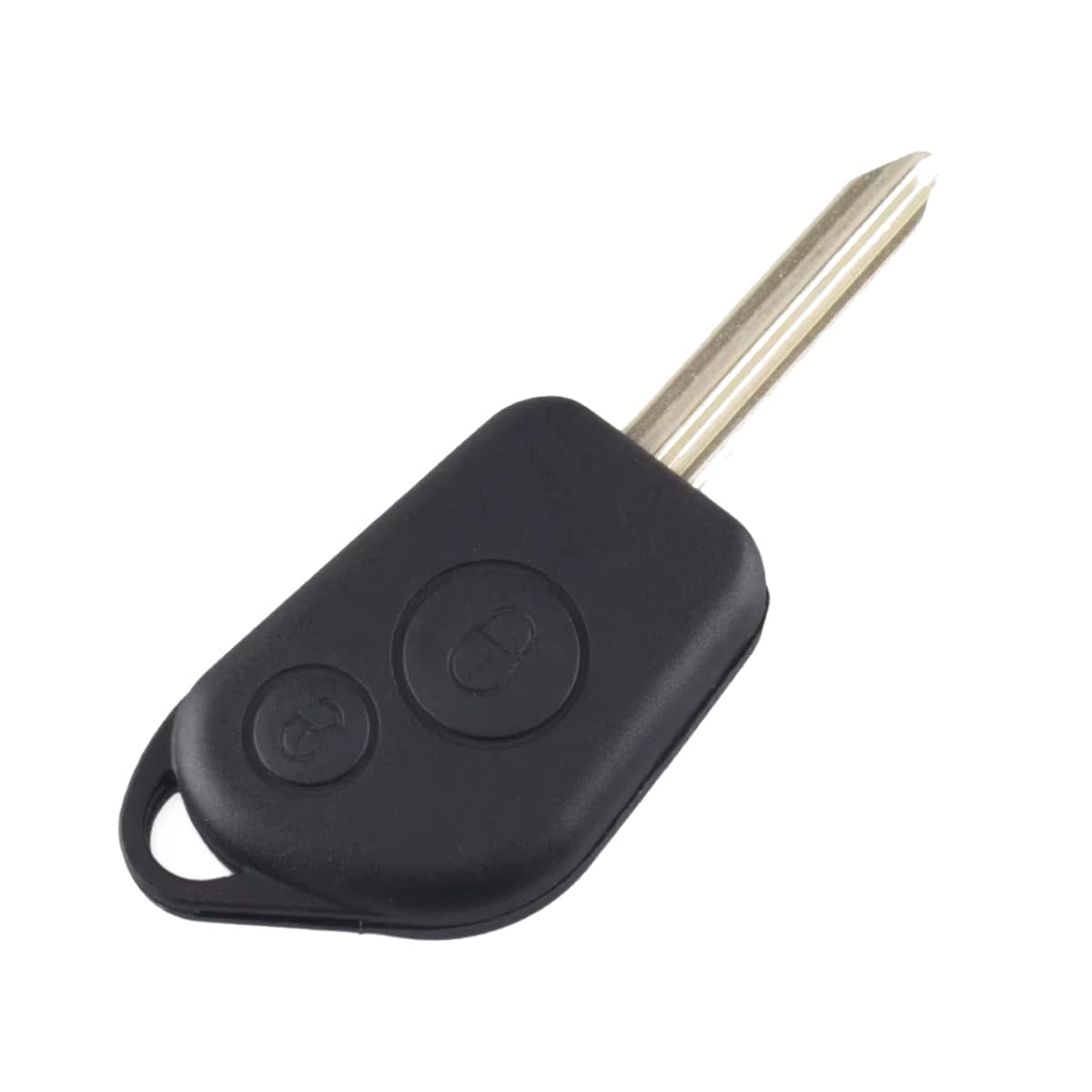 Carcasa Llave Coche para Citroën Xsara Picasso, Carcasa de Llave de Repuesto sin Costuras con 2 Botones, dañada o desgastada