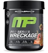 Muscle Pharm Pro Series Wreckage Pre Workout Powder | Professional Grade 8-in-1 Blend for Strengt...
