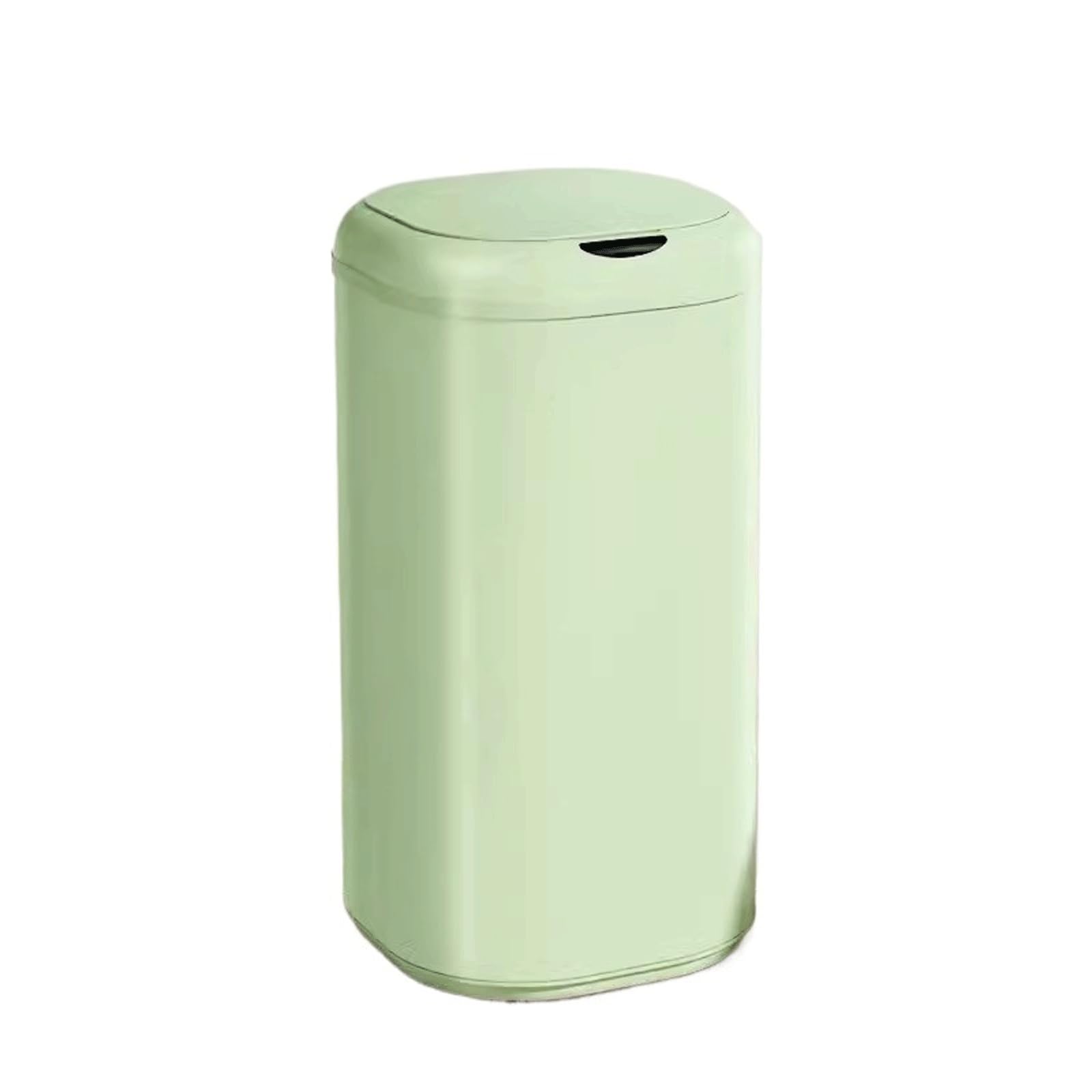 Bidone della spazzatura Pattumiera con sensore intelligente for casa, soggiorno, cucina, for interni di alto valore(Green)