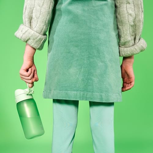 Ion8 Kids Water Bottle, 350 ml/12 oz, Leak Proof, Easy to Open, Secure Lock, Dishwasher Safe, BPA Free, Carry Handle - Image 4