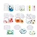 Produktbild Ytesky 10 Stück Resin Gießform Silikonform,DIY Gießform Silikonform Kit,einschließlich Sechseck,quadratisch, rund,zylindrisch,rechteckige Form,Schmuckbox-Form Resin Gießharz für Heimdekoration