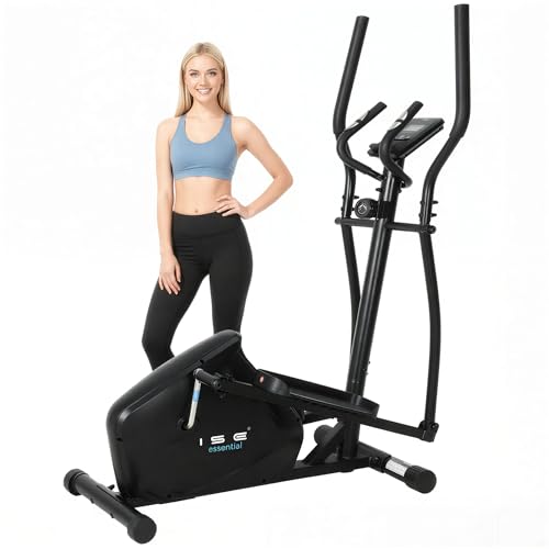 ISE Crosstrainer mit 28 cm Schrittlänge Crosstrainers für Zuhause,...