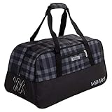 Volkl Team Duffle Tennis Bag Black and Plaid ()