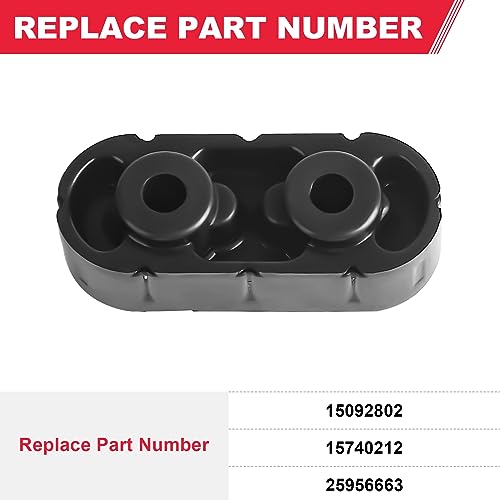 Fitede FT-025-FT Exhaust Muffler Hanger Insulator (2Pcs) 15092802 Fits thumb #1