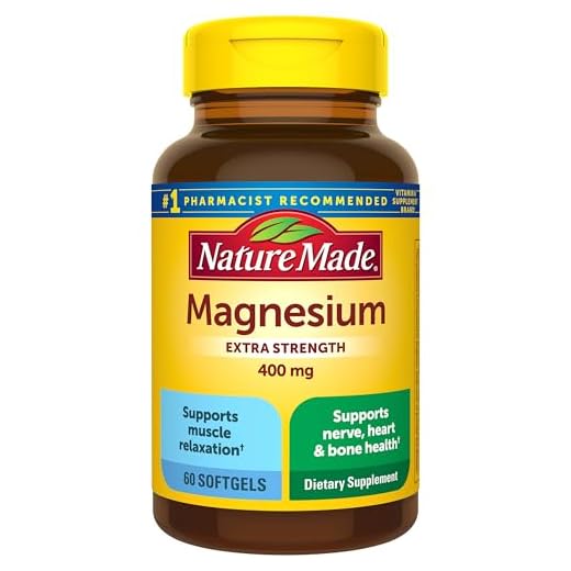 Nature Made High Potency Magnesium 400 Mg, 60-Count - Tablet