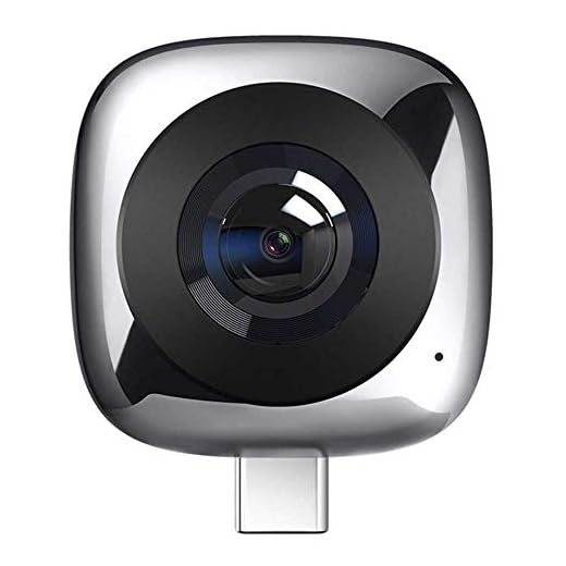 Huawei EnVizion 360 CV60 - Cámara Panorámica 360º VR, Video Dual 13MP, Color Gris