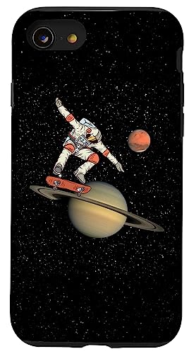 Skater Skateboard Astronaut Ramp iPhone SE/7/8 Case