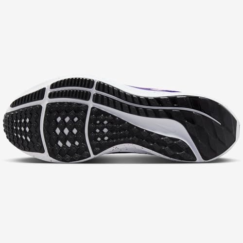 Nike Pegasus 40 Women's Road Running Shoes (FQ8769-547, Court Purple/White/Black/Coral Chalk) Size 8.5