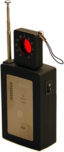 DD802 Defender Camera Detector Spy Camera Finder - Detector de dispositivos ocultos encuentra cámaras ocultas inalámbricas y rastreadores - Detector