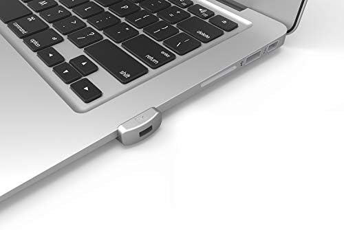 Compulocks Ledge Security Lock Slot Adapter for MacBook Air. Smallest Cable Lock Slot Adapter. The Ideal Locking Device for Your Laptops. Color: Silver (MBALDGZ01) *Does not fit New 2020 McBook Air