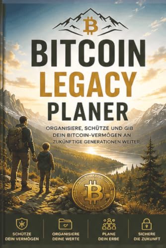 Bitcoin Generationen-Planer: Bitcoin-Vermögen organisieren, schützen und für zukünftige Generationen bewahren (German Edition)