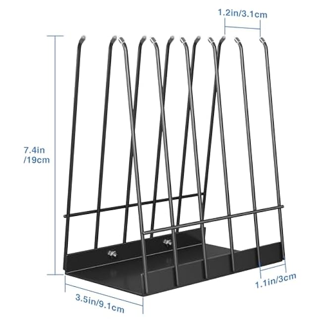 Reusable Bags Drying Rack: Stainless Steel Multiple Kitchen Storage Organizer for Plastic, Gallon, Snack, Sandwich bags, Desktop Book Shelf, Dresser Storage Rack