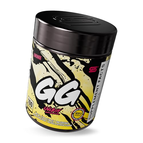 Gamer Supps GG® Energy - Lemonade (100 Servings) - Keto Friendly Gaming Energy and Nootropic Blend, Sugar Free + Organic Caffeine + Vitamins, Powder Drink - Thumbnail 2