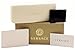 Versace Man Sunglasses Gold Frame, Dark Grey - Polar Lenses, 63MM