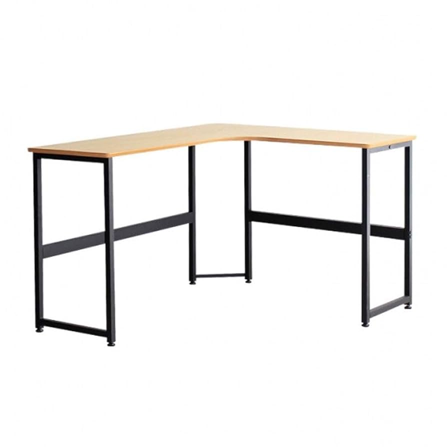 【新品・送料無料】パソコンデスク L字型 コーナー デスク 机 オーク パソコンデスク L字型 コーナー 回転 幅120cm 幅85cm L字 デスク