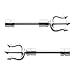 Pierced Owl Pitch Fork 14g Nipple Bars Barbells-Sold as Pair