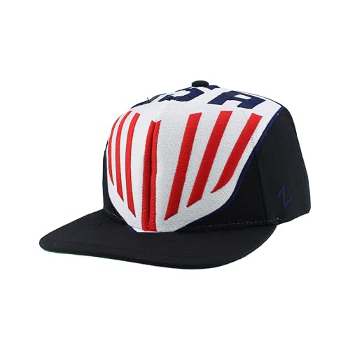 Gorra plana Snapback oficial USWNT de fútbol miniatura 5