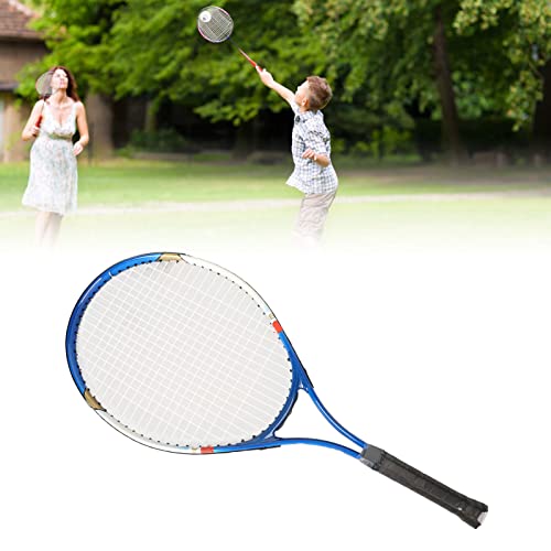 Adult Tennis Racket, Tennis Racquet Protective Durable Lightweight 27in with Storage Bag for Training (Blue) - Image 4