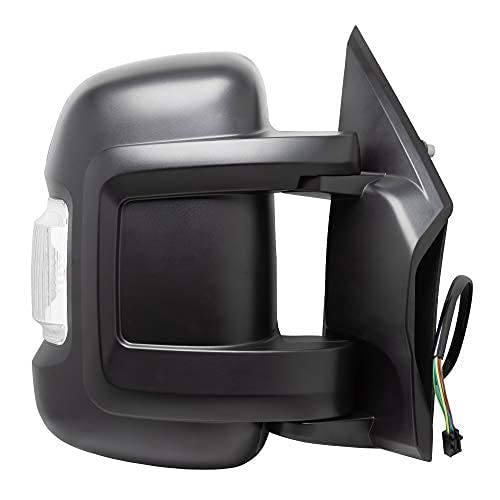 Spieg CH1321376 Passenger Side Mirror Replacement for Ram Promaster 1500 2500 3500 2014 - 2019 Power Heated w/Turn Signal Light Right 8PIN (RH)